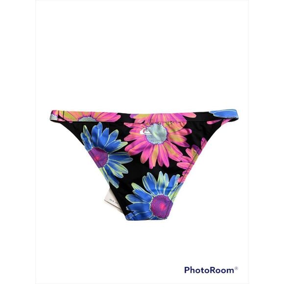 Quiksilver Floral Bikini Bottom size S NWT - Picture 3 of 6